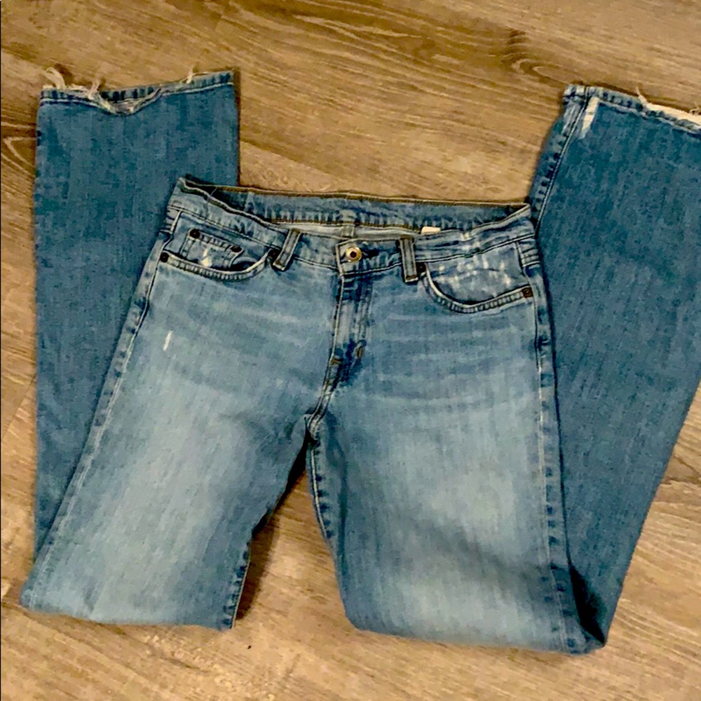 Express X2 mid rise vintage jeans